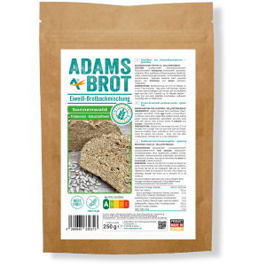 Proteininio duonos su saulėgrąžų sėklomis mišinys Adams Brot Proteininio duonos su saulėgrąžų sėklomis mišinys Adams Brot