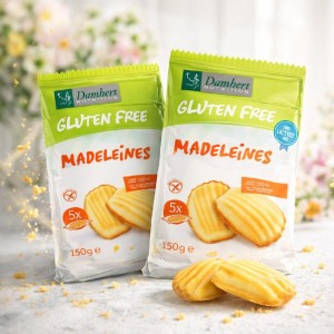 Bezglutēna madeleines Damhert, 150g*2