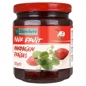 Ievārījums ar zemenēm Damhert, 315 g