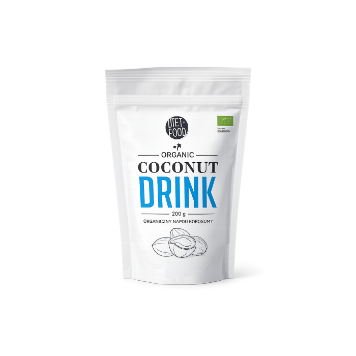 Ekologiškas kokosų pienas Diet food, 200 g