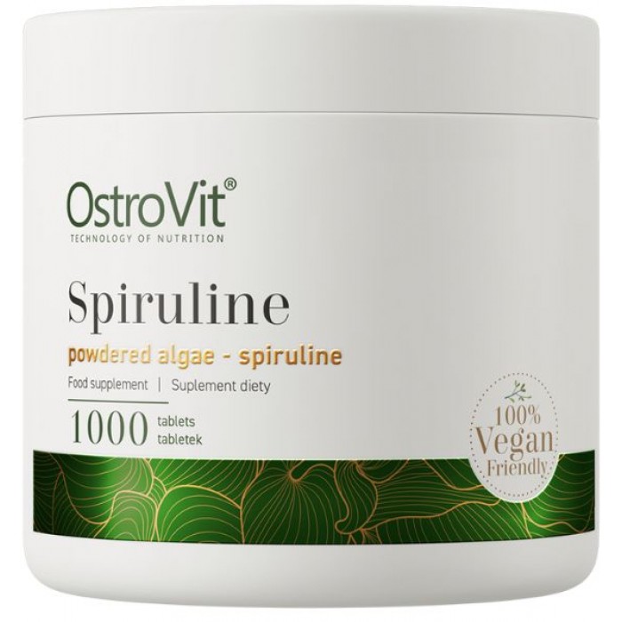 OstroVit Spiruline VEGE 1000 tablečių OstroVit Spiruline VEGE 1000 tablečių