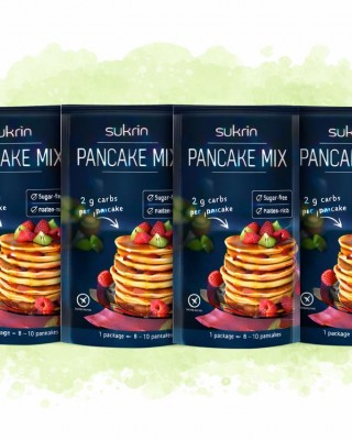 Maisījums pankūku pagatavošanai Sukrin, 100 g *4