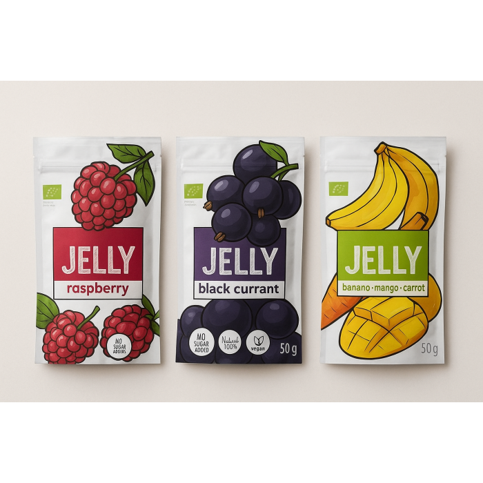 Dabīgo augļu želeju komplekts Diet food Dabīgo augļu želeju komplekts Diet food