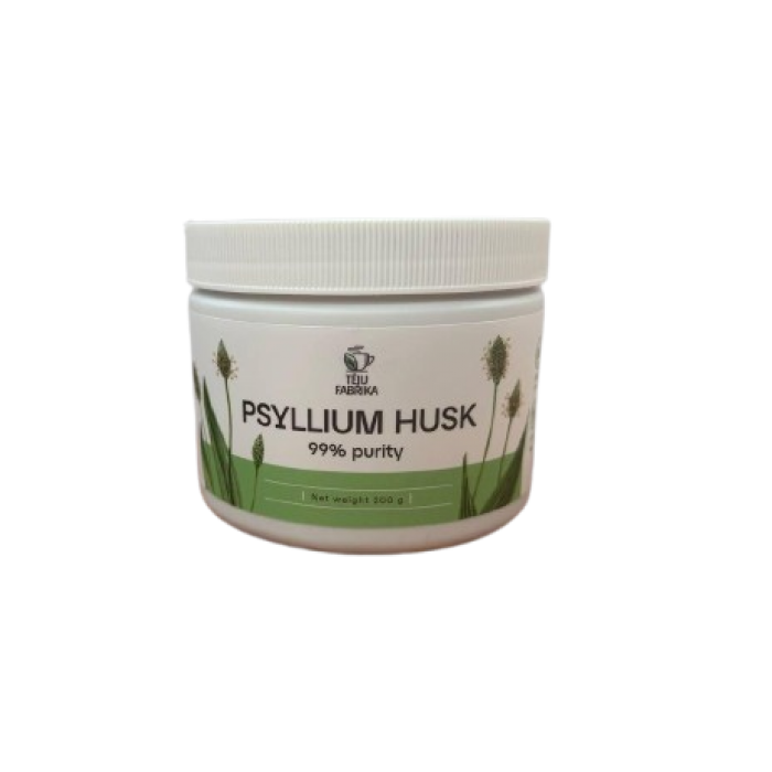 Псиллиум (psyllium) – цельная шелуха подорожника 99%, 200 г