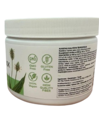 Psilliums (psyllium) – ceļtekas sēnalas 99%, 200 g