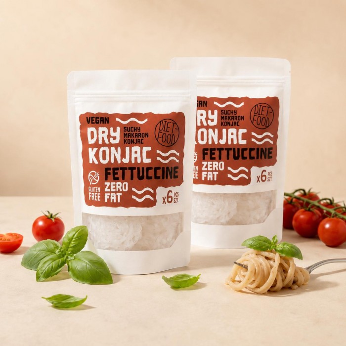 Kuiv Shirataki Konjac Pasta Fettucine Diet food, 150 g * 2