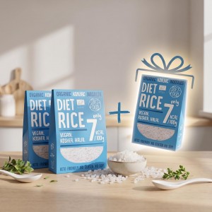 Shirataki Konjac Pasta Dry Rice Set Diet Food