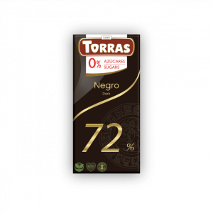 Tumšā šokolāde 72%, Torras, 75 g Tumšā šokolāde 72%, Torras, 75 g
