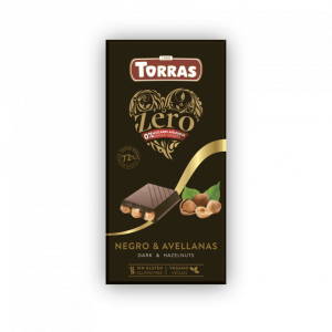 Juodasis šokoladas su lazdyno riešutais, Torras, 150 g