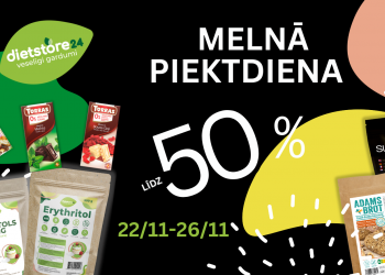 Melnā Piektdiena vietnē DietStore24!