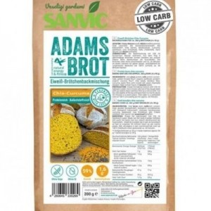 Čia-Kurkuma maisījums bulciņu cepšanai Adams Brot, 200g Čia-Kurkuma maisījums bulciņu cepšanai Adams Brot, 200g