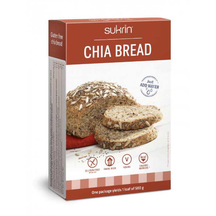 Chia bread mix Sukrin, 250 g