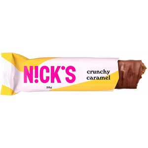 Crunchy Caramel bar with almonds, 28 g Crunchy Caramel bar with almonds, 28 g