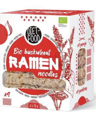 Bio griķu Rāmen nūdeles, 280 g, Diet Food