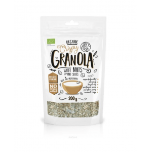 Bioloģiskā granola ar riekstiem, Diet Food, 200 g
