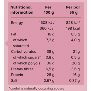 Valgubatoon „Šokolaadi-brownie“ 55 g, LOHILO Valgubatoon „Šokolaadi-brownie“ 55 g, LOHILO