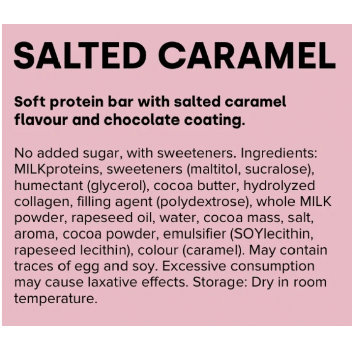  Baltyminis batonėlis „sūdyto karamelės“ skonio 55g