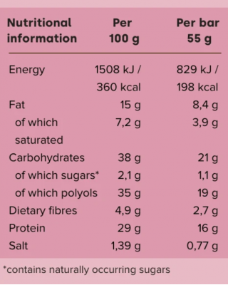 LOHILO proteīna batoniņš "Sāļā karamele" (55g)