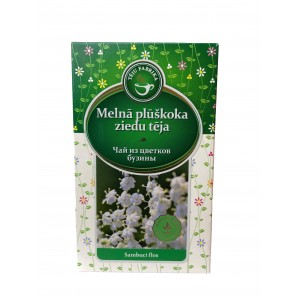 Black elderflower tea