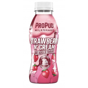 ProPud strawberry n' cream protein milkshake 330ml