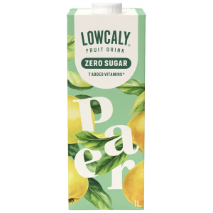 Lowcaly sugar-free fruit drink "pear" 1L