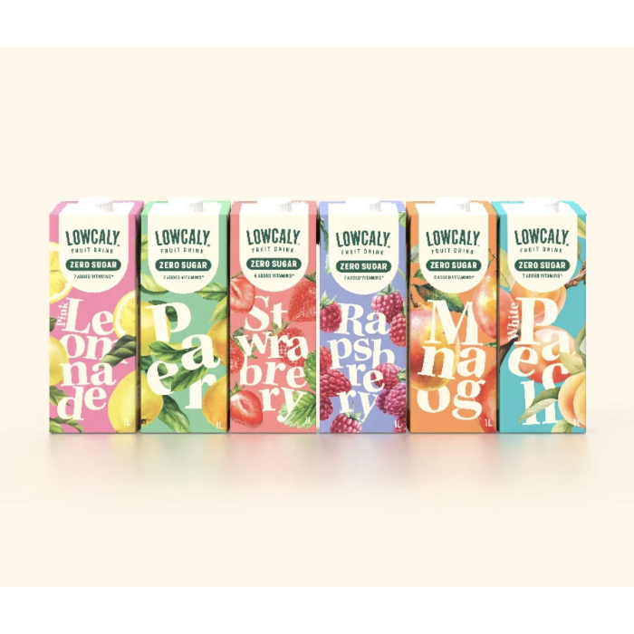 Lowcaly sugar-free fruit drink "pear" 1L