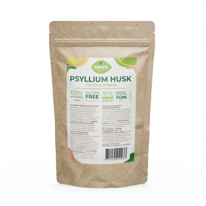 Psüllium (psyllium) – teelehe kestad, 250 g