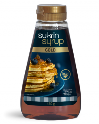 Sukrin Sirup Gold, salds, zeltains sīrups, 450 g