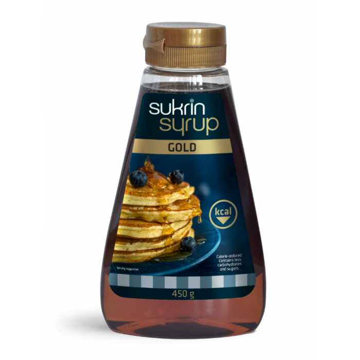 Sukrin Sirup Gold, saldus auksinis sirupas, 450 g