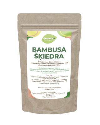 100% Bambusa šķiedras pulveris  150 g