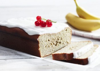 Banānu kūka no Sukrin kūku maisījuma