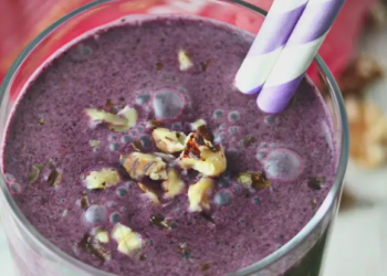 Recepte iedvesmai – banānu-melleņu smūtijs