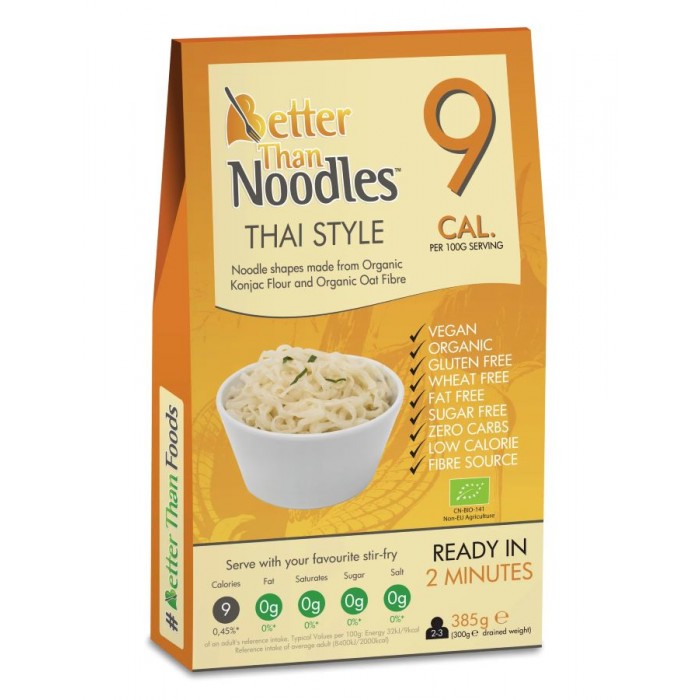 Konjac Noodles BIO, 385 g