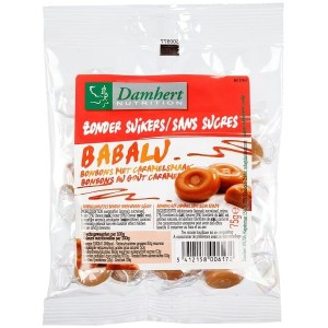 Damhert karameles bez cukura, 75 g Damhert karameles bez cukura, 75 g