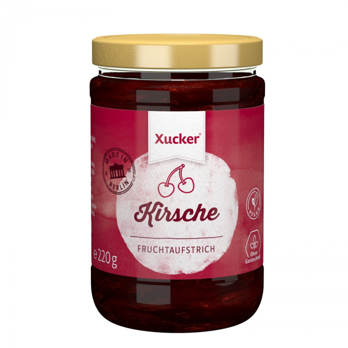 Cherry Jam with Xylitol, 220 g