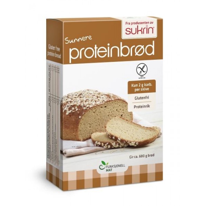 Protein bread mix Sukrin with almond and sesame flour, 224 g