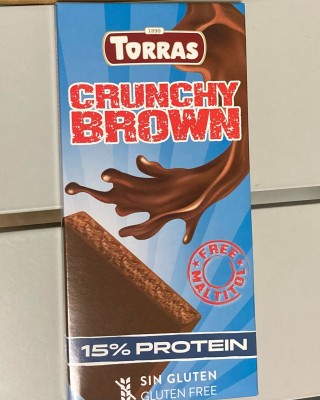 Traškus pieninis šokoladas su baltymais, Torras, 100 g
