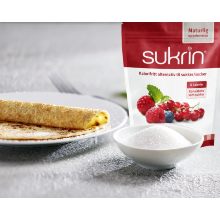 Sukrin, эритритол натуральный сахарозаменитель, 500 г