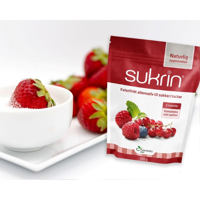 Sukrin, erütritool naturaalne suhkruasendaja, 500 g