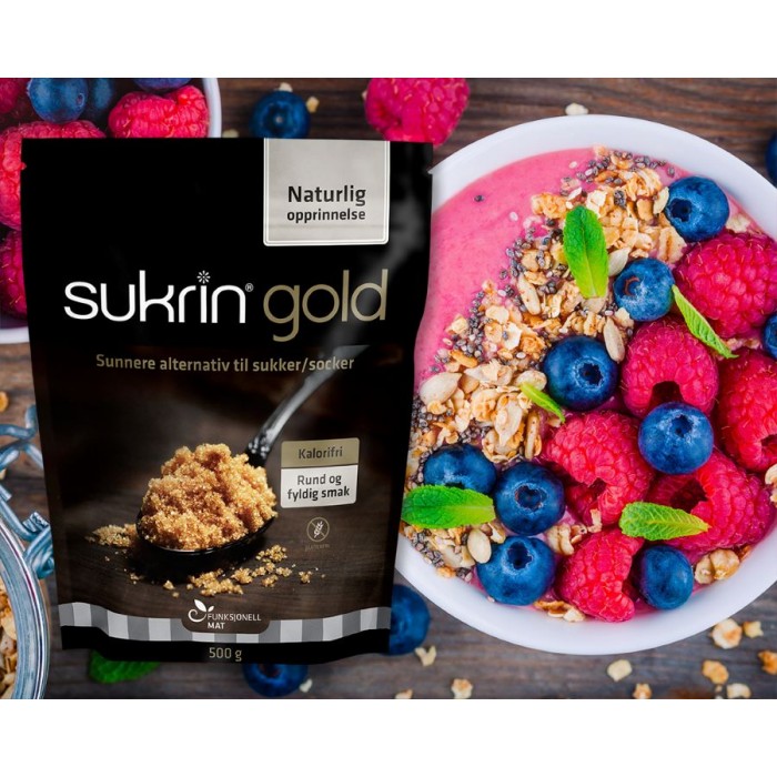 Sukrin Gold, natūrali rudojo cukraus alternatyva 500 g