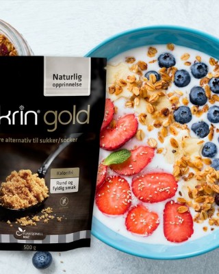 Sukrin Gold, dabīgs brūnais saldinātājs, 250 g