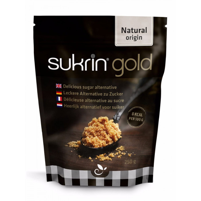 Sukrin Gold, natural amber-coloured sweetener, 250 g