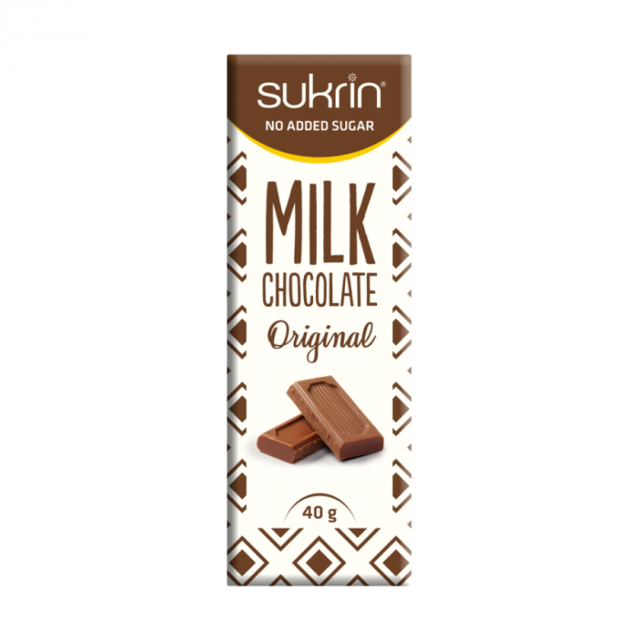 Молочный шоколад Sukrin, 40 г