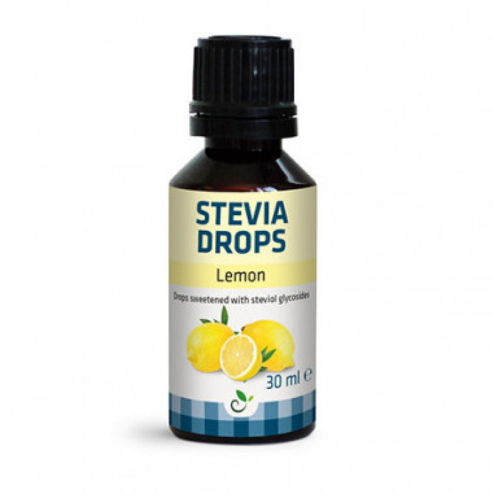 Stevia drops Sukrin, Lemon flavour, 30 ml