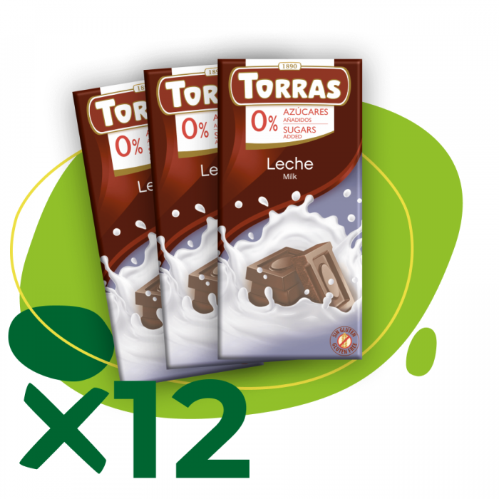 Piimašokolaad Torras, 12 x 75 g