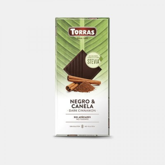 Dark chocolate with cinnamon, Torras, 100 g