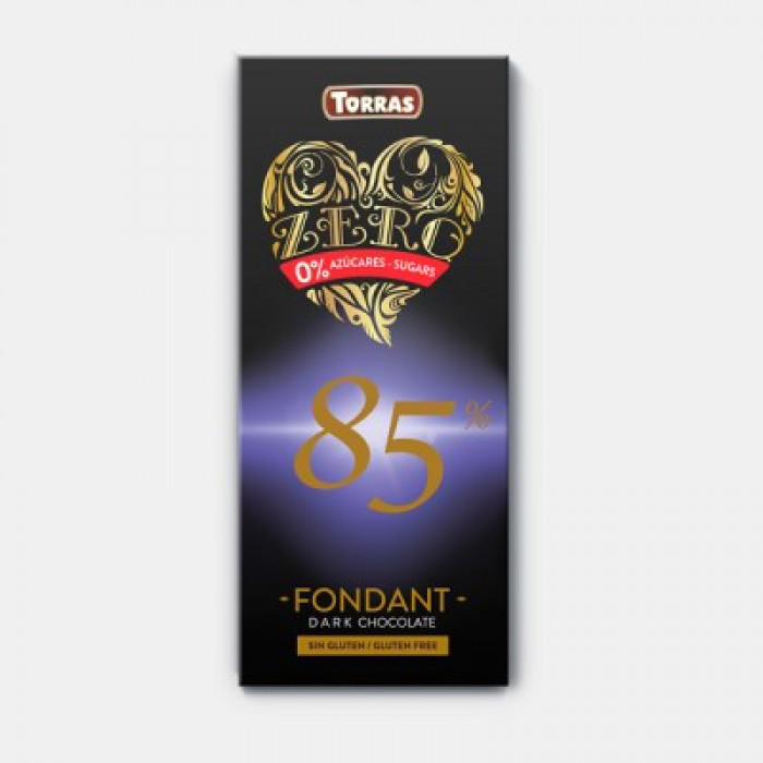 Темный шоколад Fondant 85%, Torras, 100 г