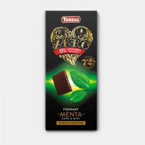 Tumšā šokolāde ar piparmētru, Torras, 100 g
