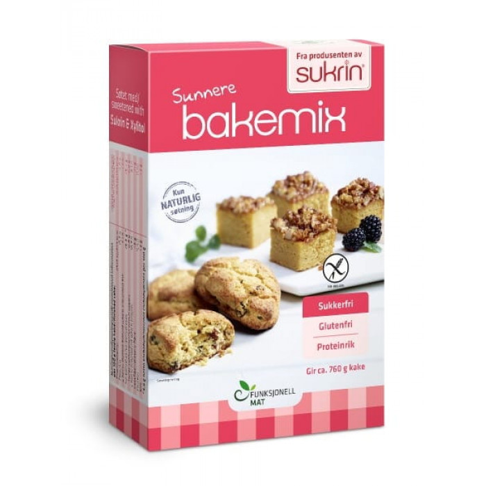 Universal Baking Mix Sukrin, 340 g For baking: mixes, flour