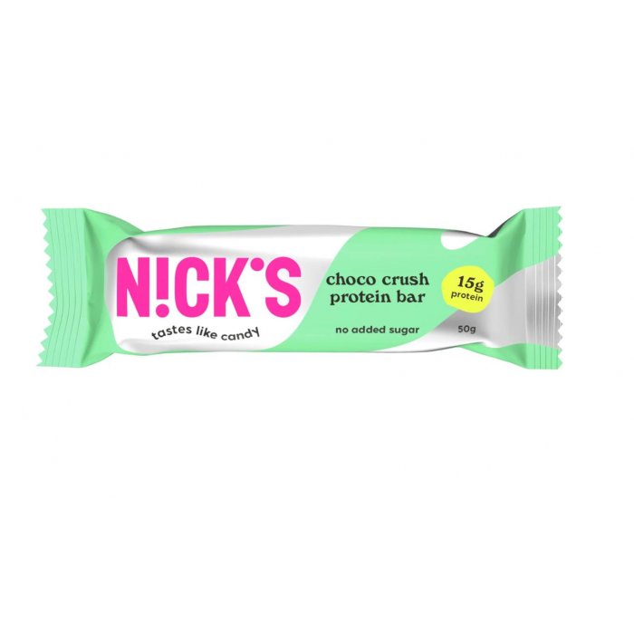 Proteiinibatoon "choco crush" 50g  NICK'S